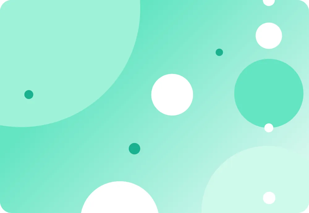 Illusatration of dots on a green background